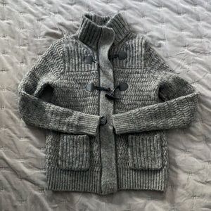Women’s LOFT zip up sweater jacket, size medium